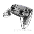 Transparebnt Wireless Gamepad Controller Joystick για PS4